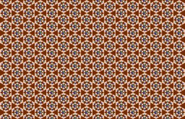 Geometrik elementlerle kusursuz soyut arkaplan