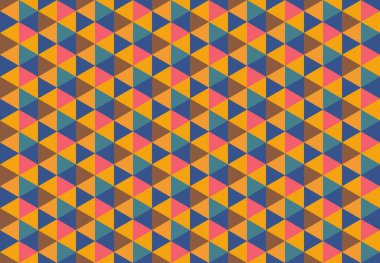 Tekrarlanan şekillerle soyut yaratıcı arkaplan