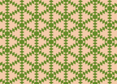 Tekrarlanan şekillerle soyut yaratıcı arkaplan