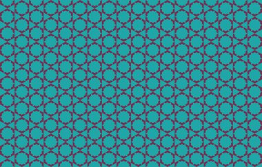 Tekrarlanan şekillerle soyut yaratıcı arkaplan