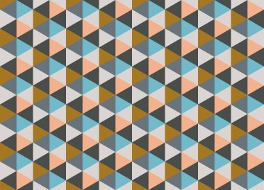 Geometrik elementlerle kusursuz soyut arkaplan