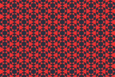 Geometrik elementlerle kusursuz soyut arkaplan