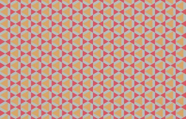 Altıgen desenli modern renkli arkaplan