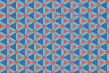 Altıgen desenli modern renkli arkaplan