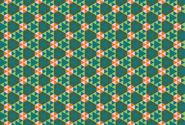 Tekrarlanan şekillerle soyut yaratıcı arkaplan