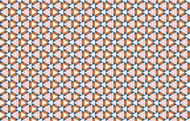 Altıgen desenli modern renkli arkaplan