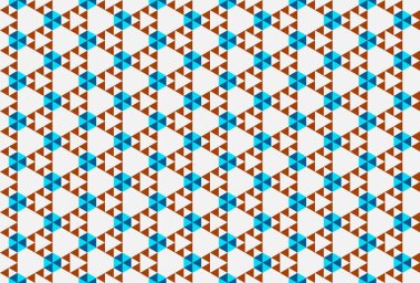 Tekrarlanan şekillerle soyut yaratıcı arkaplan