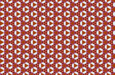 Tekrarlanan şekillerle soyut yaratıcı arkaplan