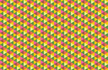 Altıgen desenli modern renkli arkaplan