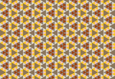 Altıgen desenli modern renkli arkaplan