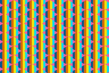 Altıgen desenli modern renkli arkaplan