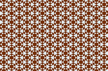 Tekrarlanan şekillerle soyut yaratıcı arkaplan