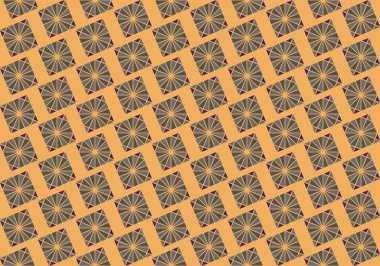 Altıgen desenli modern renkli arkaplan