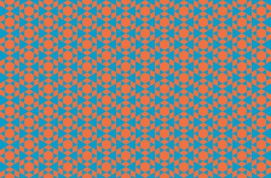 Tekrarlanan şekillerle soyut yaratıcı arkaplan