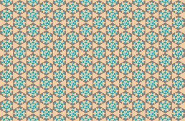 Tekrarlanan şekillerle soyut yaratıcı arkaplan