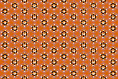 Altıgen desenli modern renkli arkaplan