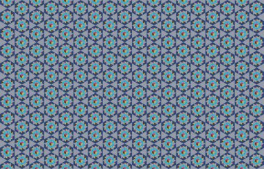 Tekrarlanan şekillerle soyut yaratıcı arkaplan