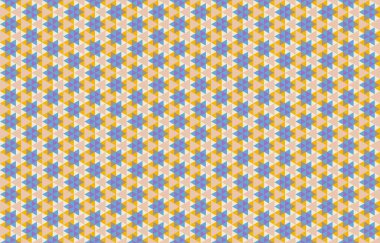 Altıgen desenli modern renkli arkaplan