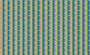 Altıgen desenli modern renkli arkaplan