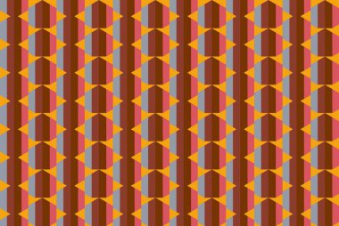 Tekrarlanan şekillerle soyut yaratıcı arkaplan