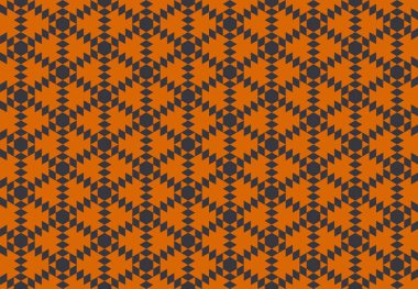 Altıgen desenli modern renkli arkaplan