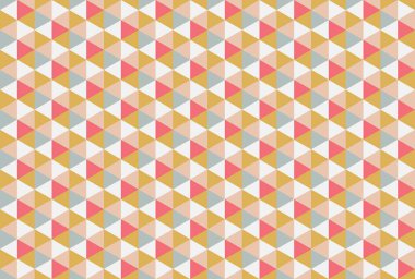 Altıgen desenli modern renkli arkaplan