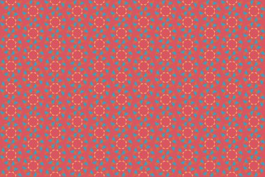 Tekrarlanan şekillerle soyut yaratıcı arkaplan