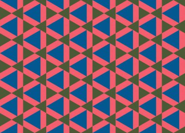 Altıgen desenli modern renkli arkaplan