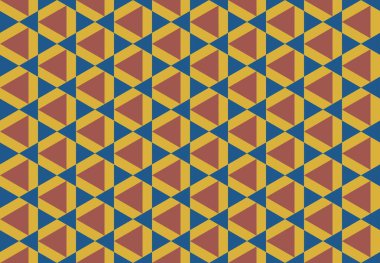 Tekrarlanan şekillerle soyut yaratıcı arkaplan