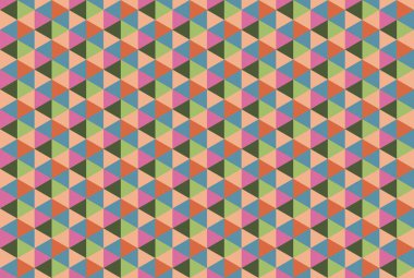 Tekrarlanan şekillerle soyut yaratıcı arkaplan