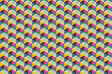 Tekrarlanan şekillerle soyut yaratıcı arkaplan