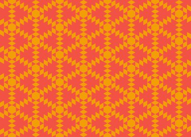 Tekrarlanan şekillerle soyut yaratıcı arkaplan