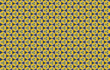 Altıgen desenli modern renkli arkaplan