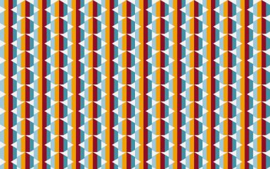 Altıgen desenli modern renkli arkaplan