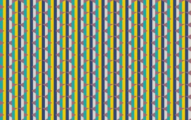 Tekrarlanan şekillerle soyut yaratıcı arkaplan