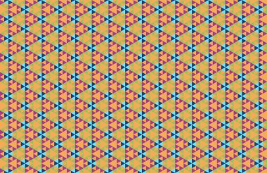 Tekrarlanan şekillerle soyut yaratıcı arkaplan