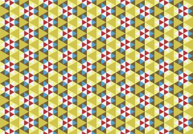 Geometrik elementlerle kusursuz soyut arkaplan