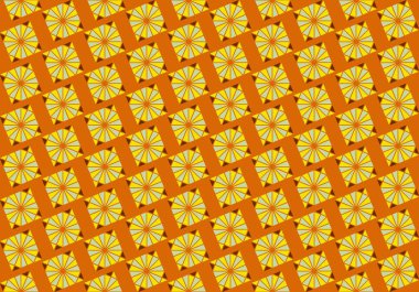 Geometrik elementlerle kusursuz soyut arkaplan