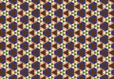 Tekrarlanan şekillerle soyut yaratıcı arkaplan