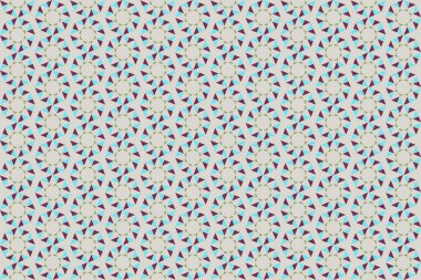 Altıgen desenli modern renkli arkaplan