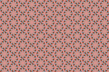 Geometrik elementlerle kusursuz soyut arkaplan