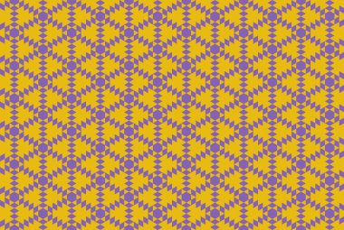 Altıgen desenli modern renkli arkaplan