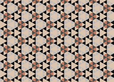 Tekrarlanan şekillerle soyut yaratıcı arkaplan