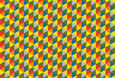 Tekrarlanan şekillerle soyut yaratıcı arkaplan