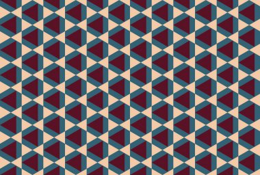 Tekrarlanan şekillerle soyut yaratıcı arkaplan