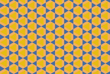 Tekrarlanan şekillerle soyut yaratıcı arkaplan