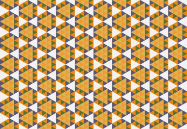 Altıgen desenli modern renkli arkaplan