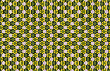 Altıgen desenli modern renkli arkaplan