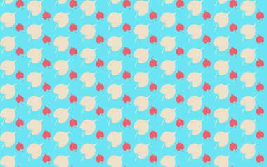 Tekrarlanan şekillerle soyut yaratıcı arkaplan