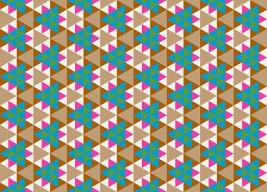 Geometrik elementlerle kusursuz soyut arkaplan